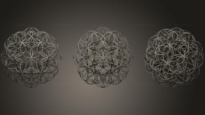 Geometric shapes (Thoth Thought, SHPGM_0820) 3D models for cnc